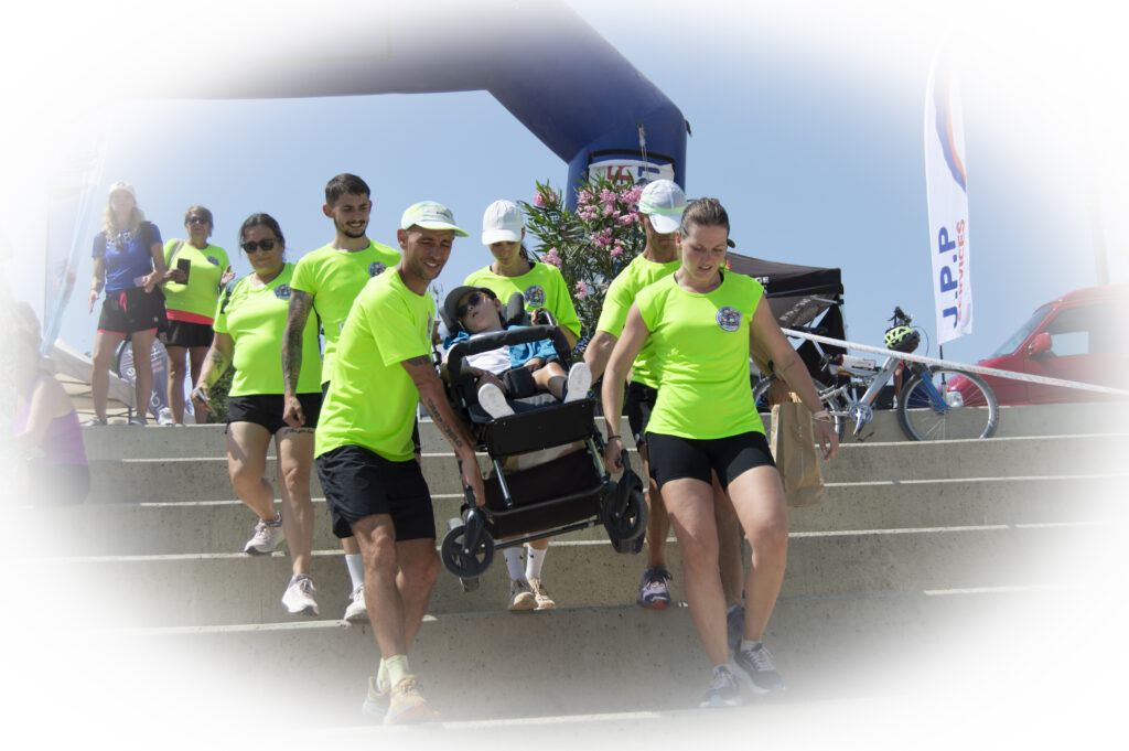 Amaury sur son premier trail en joëlette : 9 km de bonheur, de solidarité… et un mot qui change tout